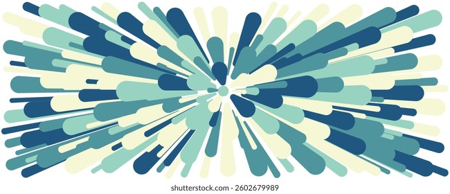 Color Explosion series. Artistic background made of colorful streaks for use with projects on design, art and imagination