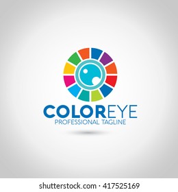 Color Eye Logo