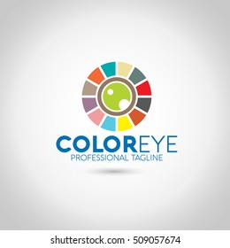 Color Eye Logo