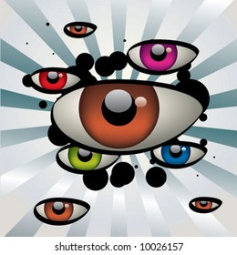Color eyes