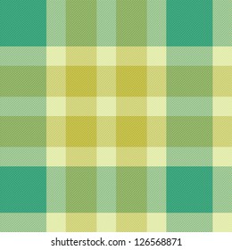 Color fabric plaid. Seamless vector illustration.