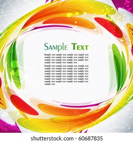 Color fantasy. Vector