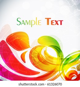 Color fantasy. Vector