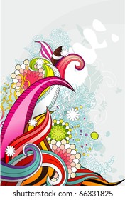 color fantasy vector ilustration