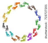 color feet around