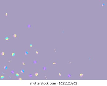 Color Festival Rain Invitation. Confetti Wallpaper. Shine Carnival Card. Color Transparent Wallpaper.