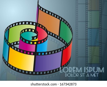 Color film strip