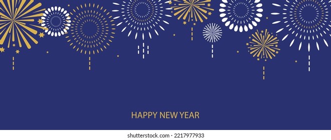 Color firework background for celebration party