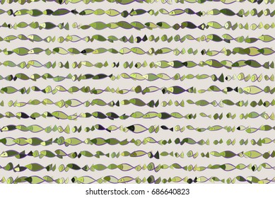Color fish illustrations background, hand drawn. Vector graphic.