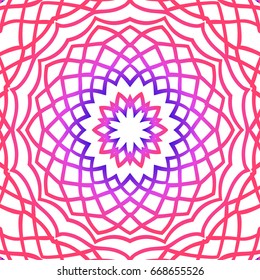 color floral pattern on white backgroound. vector illustration