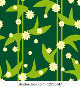 Color floral seamless pattern