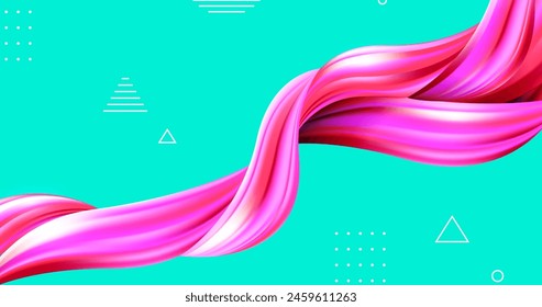 Color flow background vector design in eps 10