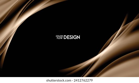 Color flow style background design.