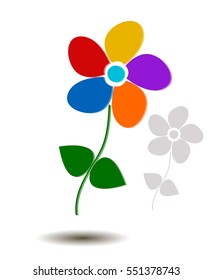 color flower