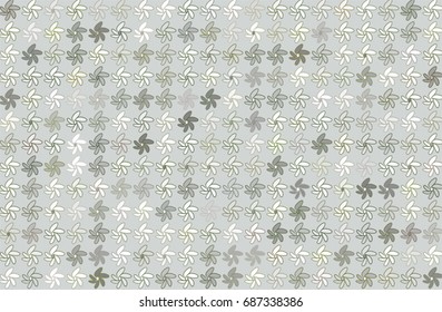 Color flower illustrations background, hand drawn. Vector graphic.