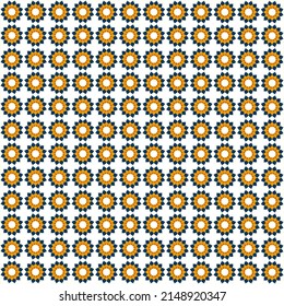 Color flower pattern background vector graphics design Premium Vector
