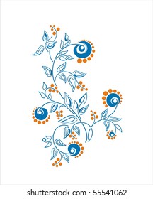 Color flowers