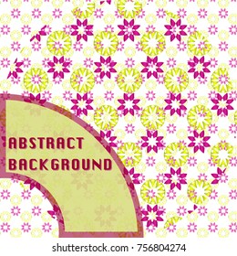 Color Flowers Background