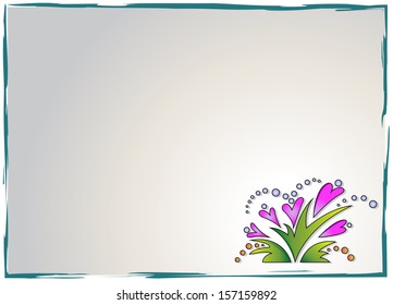color flowers E