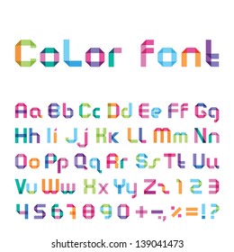 color font