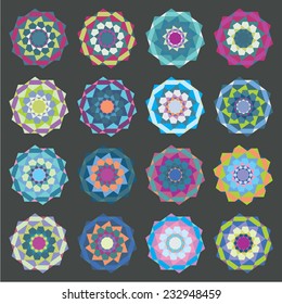 Color forms and shapes drawing series 8 