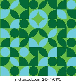 Farbige Vektorgrafik mit voller Geometrie