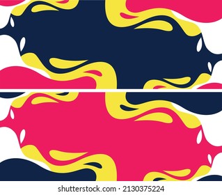 color full abstract background Vector with copy space area