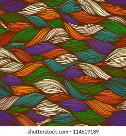 color full abstract vector seamless pattern