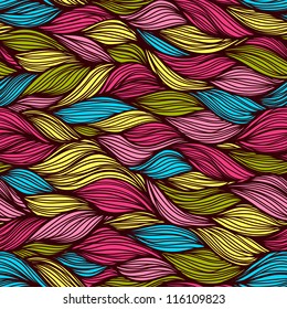 color full abstract vector seamless pattern for your design