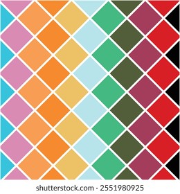 Color full background template. Seamless patron background template. 