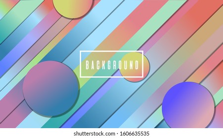 Color full geometric background. dynamic shapes composition, suitable for Wallpaper, Banner, Background Card, etc. With eps10