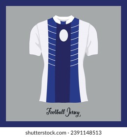 Farbvolles nationales Vektordesign von Jersey