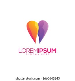 Color full Tooth Premium Logo Design