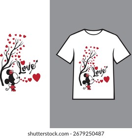 Design de camiseta vetorial colorida 