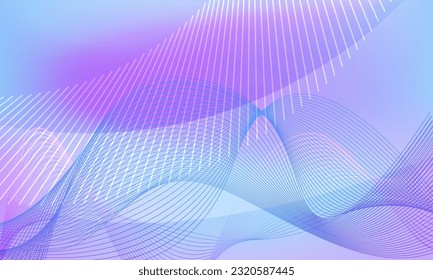 Color gentle gradient pink blue silk abstract background - soft, elegant, delicate with beautiful golden circle blur lines for cosmetic cream posters, posters and brochures. Eps10 vector illustration