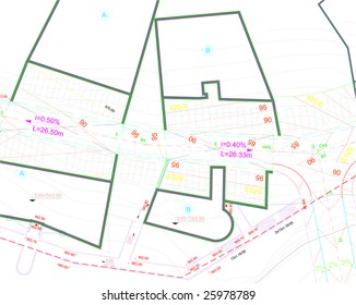 color geodesy drawing