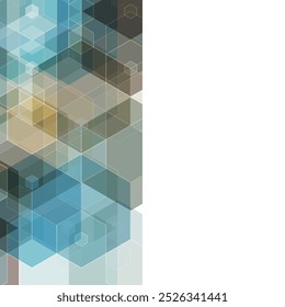 Color geometric background. Abstract background. Business vector. Geometric design element. Hexagon.