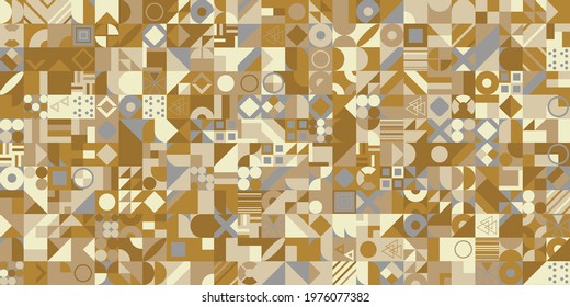 Color geometric background. Abstract geometric pattern. Modern flat style design. Texture for print, poster, and banner
