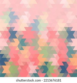 Fondo geométrico de color para la presentación. Diseño para publicidad. Ilustración vectorial.