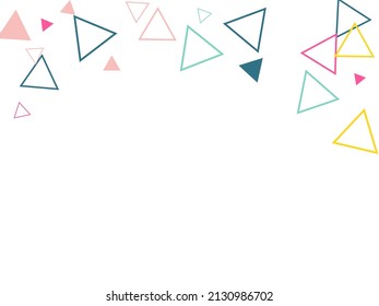 Color geometric background with triangles. Vector illustration EPS 10  Modern geometric background for business or corporate presentation. vector illustration