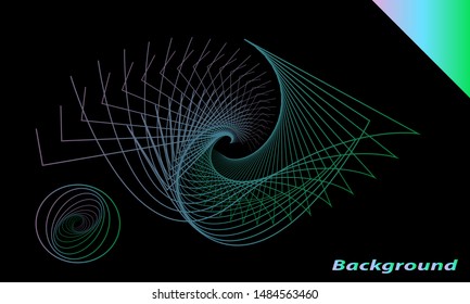 color geometric background, wallpaper. illustration- vector