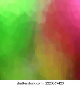 Color geometric design element. Vector illustration in polygonal style. Pixel.