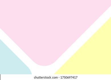 Diseño geométrico de color, fondo vectorial.