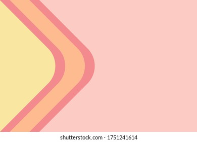Diseño geométrico de color, fondo vectorial.