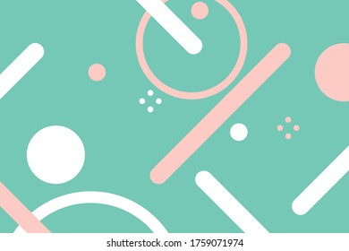 Color geometric design, vector background.