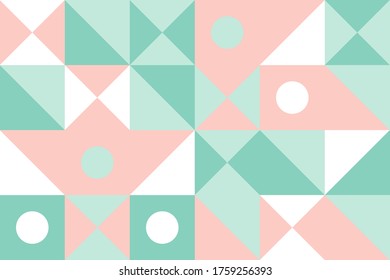 Color geometric design, vector background.