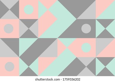Color geometric design, vector background.