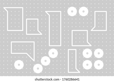 Color geometric design, vector background.