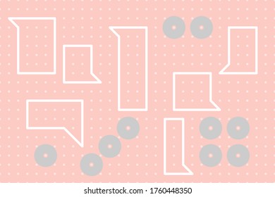 Diseño geométrico de color, fondo vectorial.