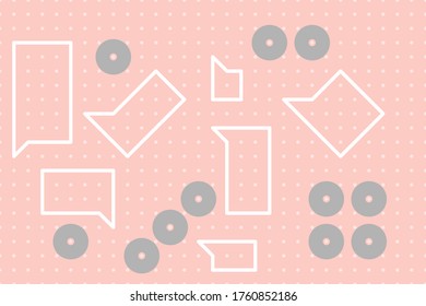 Color geometric design, vector background.